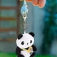 thumbnail image 2 of GOOHOCHY 2 uds llavero de Animal relleno Panda de dibujos animados muñeca llavero encantador Panda de peluche colgante, 2 of 6