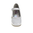 thumbnail image 4 of Josmo Toddler Girls Dress Shoes, White Patent, 6, 4 of 6