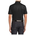 thumbnail image 4 of Yellow Rooster Mens Short Sleeve Stretch Pique Polo Black XS, 4 of 4