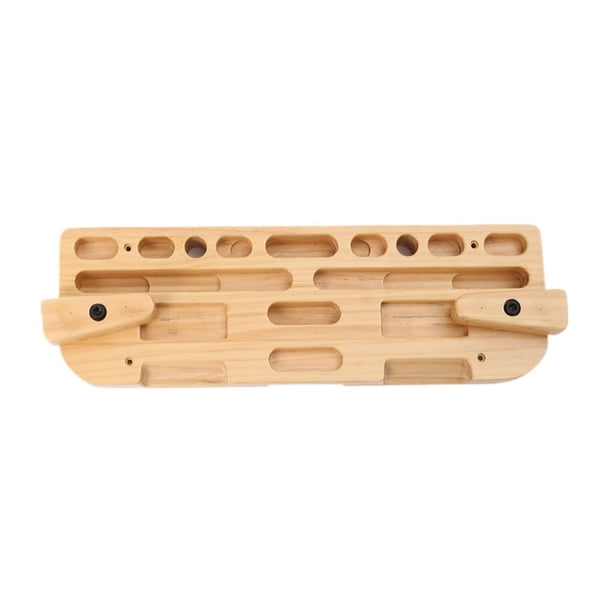Tabla colgante de escalada, entrenamiento de escalada en roca, diapasón de escalada montado en la pared, fortalecedor de dedos para práctica de Madera 57x182x47cm