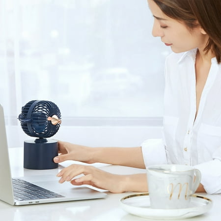 

Desk Fan Mini Fan Powerful Small Personal Portable Fan 3 Speed USB Table Fan For Kids Girls Woman Man Home Office Outdoor//Portable Fan