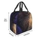 thumbnail image 3 of Easygdp Purple Flower Lazy Cat Bolsa Térmica Premium - Tela Oxford Impermeable, Gran Capacidad, Bolsillo Frontal, Unisex para Trabajo, Escuela, Actividades al Aire Libre y Picnics, 3 of 8