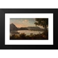 thumbnail image 2 of Alois von Saar 14x10 Black Modern Framed Museum Art Print Titled - Oven with Blocksberg (1828), 2 of 5