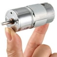 thumbnail image 3 of 12V DC 150 RPM Gear Motor High Torque Reduction Gearbox Centric Output Shaft, 3 of 5