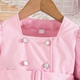 thumbnail image 6 of VNKIDY Girls Outfits Sets Long Sleeve O-Neck Sleeves Flare Pants Double Belted Two Piece Outfits Sets For Toddler Kids Fashionable, 6 of 9