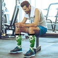 thumbnail image 6 of Coolnut Saint Patricks Green Shamrock Compression Socks for Women&Men Circulation-Best Support for Nurses, Running, Athletic-1 Pairs Gift, 6 of 7