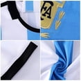 thumbnail image 2 of 20Mundial 202220-21 Argentina Partido Visitante No. 10 Messi Fútbol Verano Manga Corta Moda Boutique esquí esquí Gafas de esquí, 2 of 4