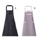 thumbnail image 3 of Bearachild Delantal para hornear Bolsillos ajustables Cocina Chef Cocina Sin mangas Media longitud Babero Restaurante Adulto Hotel Suministros Hombres Cocina y Comedor Gris blanco Bearachild HA082909-02, 3 of 6