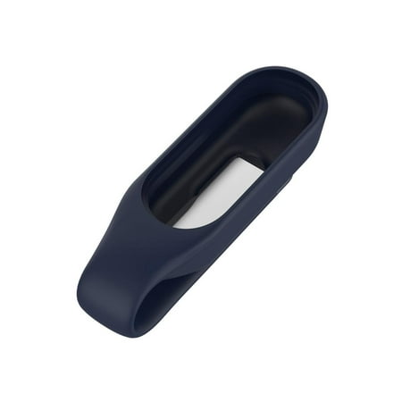 Replacement Clip Holder Soft Waterproof Bracelet Protective Band Cover Case Compatible for Mi Band 6