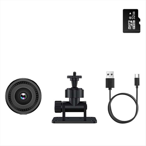 Mini Cámara Digital Inalámbrica C8 con Visión HD de 1920 X 1080 y Control Remoto por Aplicación, con Grabación en Casa, 32 GB Adicionales.