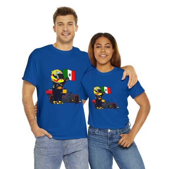 Checo's Victory Ride Tee: Celebrating Sergio Perez's Racing Triumph