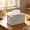 🔥 Gray_Base#1580, variant on Decorative Tissue Box Cover for Bathroom or Living Room, Embossed Clear Plastic Paper Towel Holder for Coffee Table and Home Decor