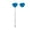 Blue, variant on Long-Handled Microfiber Ceiling Fan Duster, Slanted Extendable Dusting Tool with Washable Cover, High-Reach Cleaning for Blades, Vents, and Corners