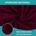 thumbnail image 4 of LKJYER Club Chair Slipcover 2-Piece Stretch Barrel Chair Slipcovers Tub Chair Slipcovers Soft Spandex Armchair Covers Swivel Chair Cover Sofa Cover Furniture Protector for Living Room, 4 of 7
