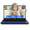Blue, variant on 15.6" FHD Gaming Laptop 16GB DDR5 RAM 256GB SSD AMD Ryzen 5 6600H (Beat i7-1165G7, 6 Cores Up to 4.5GHz) with Backlit Keyboard Fingerprint Reader Windows 11 Red