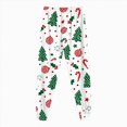 thumbnail image 5 of TOWED22 Girls Boys Christmas Pajamas Set Sleepwear Graphic Pjs Toddler Xmas Funny Graphic Long Sleeve Jammies Kids Holiday Sleepwear,8-9 Y, 5 of 9
