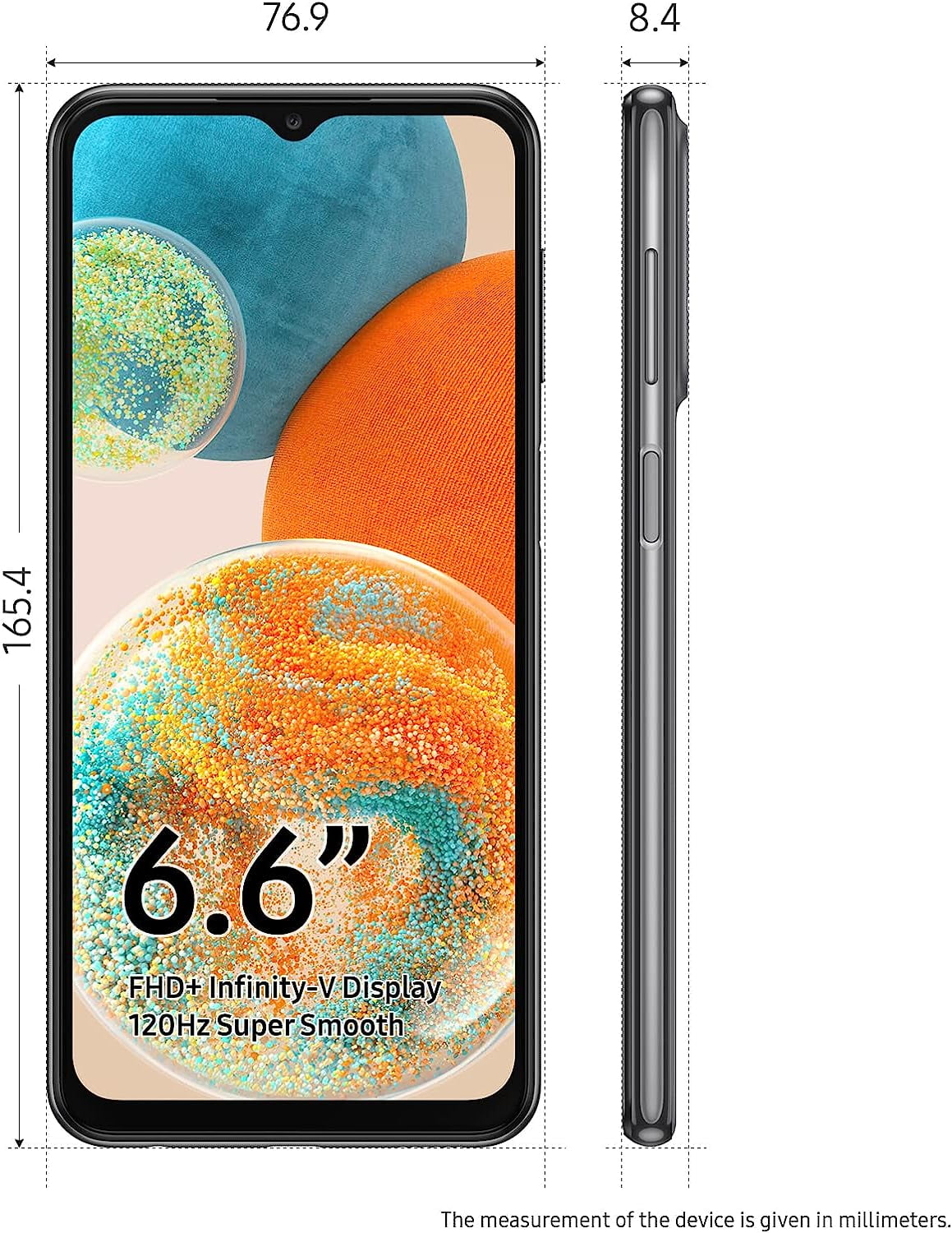 Restored Samsung Galaxy A23 5G A236U (GSM Unlocked) 64GB Black (Refurbished)