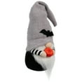 thumbnail image 3 of 8" Halloween Bat Standing Gnome with Pumpkin, 3 of 7