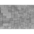 thumbnail image 1 of Ahgly Company Machine Washable Indoor Rectangle Transitional Gray Cloud Gray Area Rugs, 2' x 5', 1 of 7