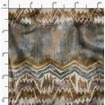 thumbnail image 2 of Soimoi Pure Silk Brown Fabric By the Yard - 42 Inch Wide -Tie & Dye Fabric - Colorful and Bohemian Prints for Fashion and Crafts Printed Fabric, 2 of 6