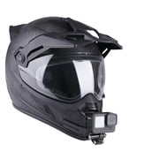 Motorcycle Helmet Chin Mount Compatible with Sports Cameras He-ro 11/10 and Most Action Cameras Stable POV Shooting Bracket