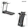 thumbnail image 3 of UWR-Nite Treadmill Folding Treadmill for Home Electric Treadmill Workout Running Machine 3-Level Manual Incline Treadmill with LCD Monitor for Home & Office & Gym, 3 of 7