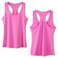 thumbnail image 7 of OIUUAK for Running Racerback Tank Tops, Women's Loose Fit Athletic Workout Shirts Lightweight Breathable Summer Gym Yoga Tops Sleeveless, Hot Pink, 7 of 7
