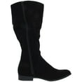 thumbnail image 2 of Style & Co. Womens Kelimae 2 Faux Suede Ruched Mid-Calf Boots, 2 of 5
