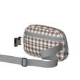 thumbnail image 2 of Green and Red Christmas Plaid Pattern Cute Fanny Packs for Women,Travel Waterproof Crossbody Fanny Bags Waist Purse for Women Anti Theft Adjustable Strap for Running Travel Cycling, 2 of 6