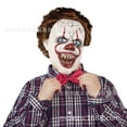 thumbnail image 4 of Máscara de payaso Pennywise para Halloween, cosplay, terror, látex, adultos, 4 of 5
