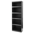 thumbnail image 6 of Mainstays Framed 5-Shelf Bookcase with Adjustable Shelves, True Black Oak, 6 of 8