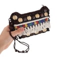 thumbnail image 5 of CTIRCHIU Multi-Color Rattan Woven Handbag for Women, Stylish Coconut Shell Material Purse for Travel and Casual Outings, 5 of 7