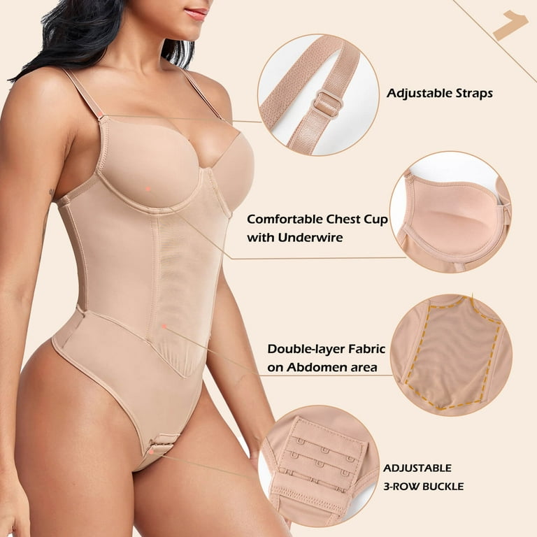  Bodysuit For Women Tummy Control Slim Body Shaper V