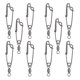 thumbnail image 4 of 10 conectores giratorios de acero inoxidable para línea de pesca con rodamiento giratorio., 4 of 7