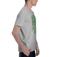 thumbnail image 3 of TJOUL Unisex Adult Printed Cotton Blend Tee for Urban Style, 3 of 5