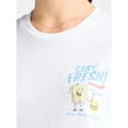 thumbnail image 4 of SpongeBob SquarePants Women’s Krabby Patty Graphic Tee, Sizes XXS-XXL, 4 of 5
