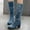 Black, variant on Babysbule Women's Boot Fashion Women's Warm Square Heel Shoes Casual Long Tube Fashion Boots