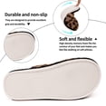 thumbnail image 5 of Ecetana Women's Fuzzy Slippers Indoor Cozy Soft Memory Foam Slip On House Shoes for Women, 5 of 6