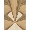 thumbnail image 1 of Ahgly Company Tapis d'Intérieur Lavables en Machine, Rectangle Transitionnel, Brun Clair, 2' x 4', 1 of 7