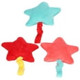 thumbnail image 1 of 3 piezas de juguetes para masticar y morder con forma de estrella de mar para mascotas, de algodón suave y suave, para perros y gatos., 1 of 14