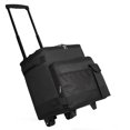 thumbnail image 5 of CHEERFUN 1pc Large Capacity Cooler Bag with Wheels, Insulated Folding Camping Storage for Outdoor Travel, Picnic, Beach, Fishing, Food Container (Black), 5 of 5