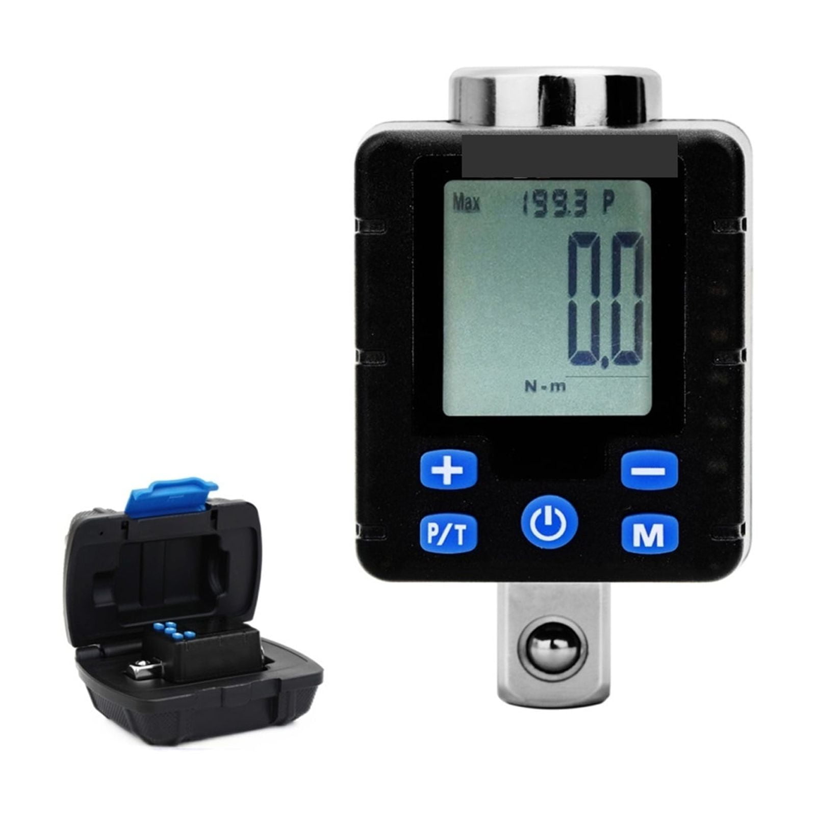 3/8"1/4"1/2" High Accuracy Digital Torque Wrench Electronic Digital Torquemeter Adjustable Torque Meter Adapter Universal Wrench ,Precision & Robust