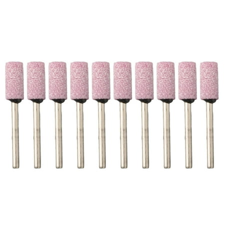 

10pcs 3*8mm Abrasive Mounted Stone For Rotary Tools Grinding Stone Wheel Head