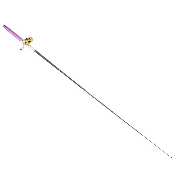 Portable Pocket Telescopic 37.4inch Mini Pen Fishing Rod, Small Pen Fishing Pole with Reel, Lightweight Fishing Rod Reel Combo for River Lake Ice Fishing