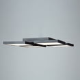 thumbnail image 3 of Artcraft Lighting Graymar 24W LED Flush Mount Black, 3 of 4