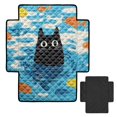 thumbnail image 2 of Kuiaobaty Cat Fish Print Armless Reclining Sofa Cover, Non Slip Quilted Seat Cushion Slipcover, Waterproof Pets Friendly Furniture Protector for Dogs, Cats, 2 of 7