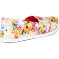 thumbnail image 3 of Toms Alpargata Women's Floral Print Textile Slip On Trainers In White Size 8.5, 3 of 6