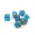 thumbnail image 6 of Double-Colors Polyhedral Dice Sets with Pouches for Dungeon and Dragons Table Board Roll Playing Games D4 D6 D8 D10 D12 D20, 6 of 8