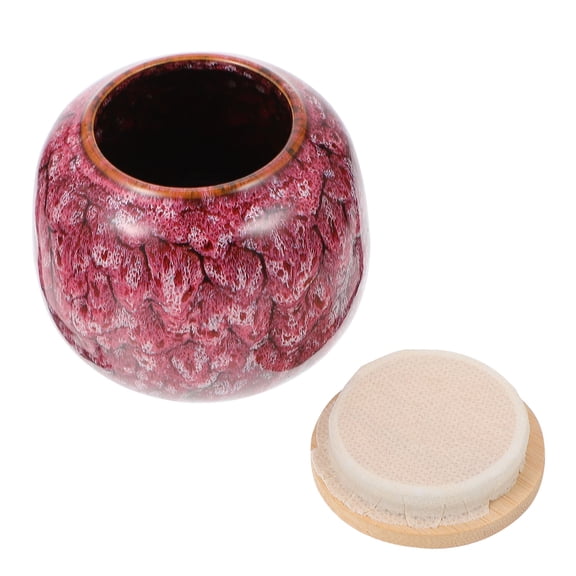 NIAIZEK Ceramic Tea Storage Canister with Airtight Lid for Fresh-Keeping and Kitchen Container