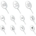 thumbnail image 1 of 1Pc Valentine‘S Day English Alphabet Lettering Spoon Stainless Steel Coffee Spoon Dessert Spoon Engraved Spoon, 1 of 4